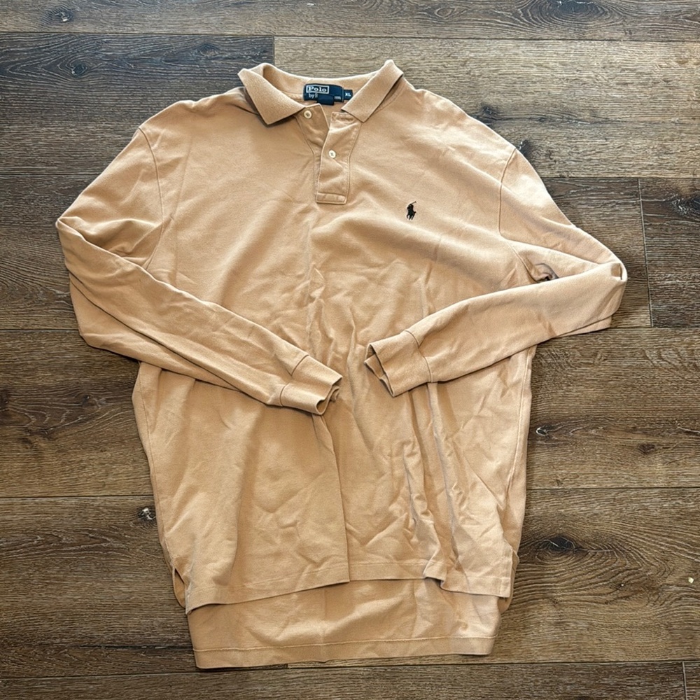 Ralph Lauren long‎ sleeve polo xl